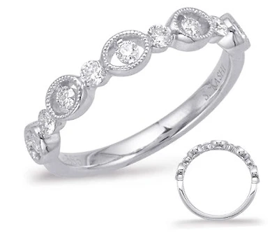 14K White Gold 0.29 cttw Diamond Ring - 4.5