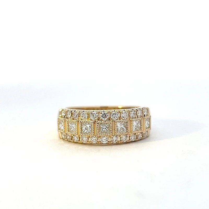 10K Yellow Gold 1.00 ct Diamond Ring - 4 / yellow gold
