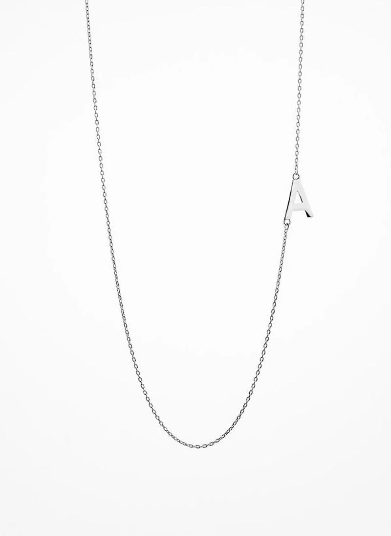 10K Initial Pendant - Letter A / Gold