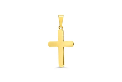 10K Yellow Gold Cross Charm