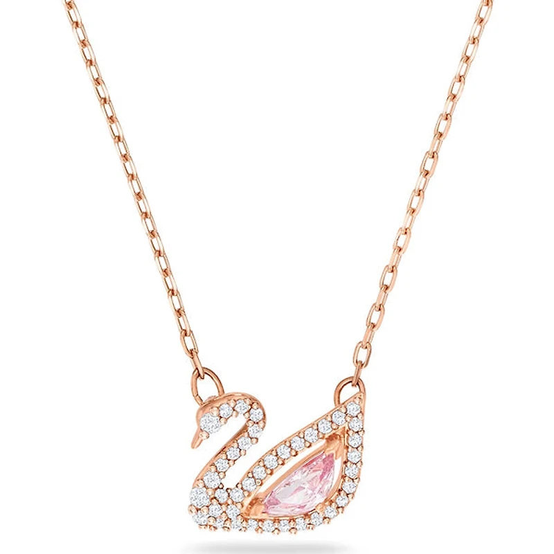 SWAROVSKI SS SWAN:NECKLACE CZMO/ROS - 5517626
