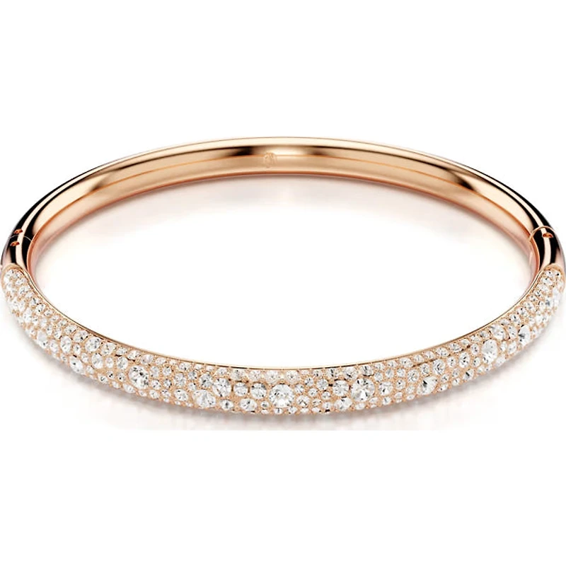 Swarovski - Sublima bangle, Snow pavé, White, Rose gold-tone plated - 5688610