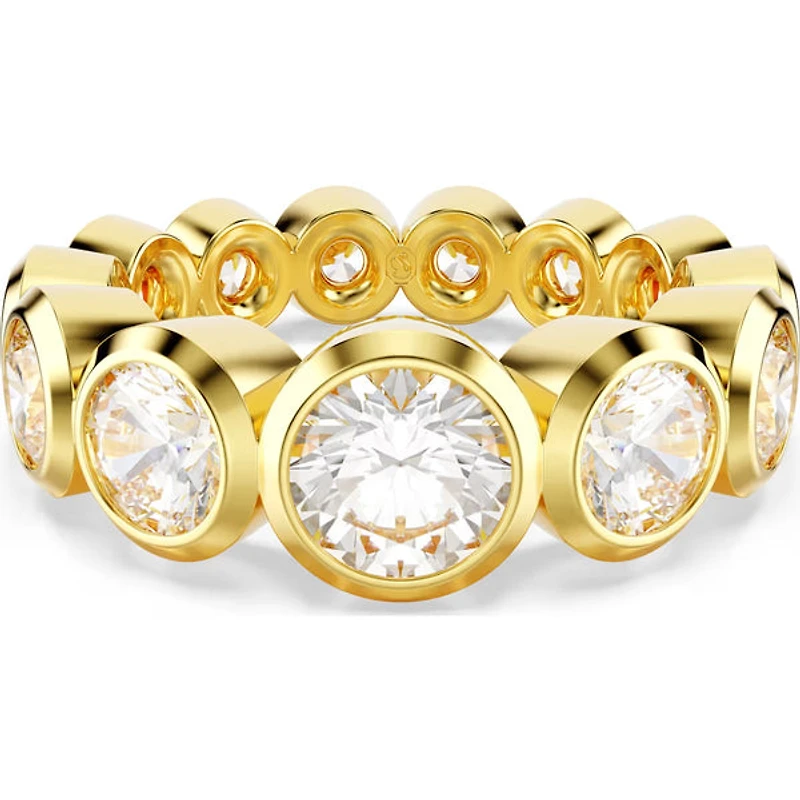 Swarovski - Imber ring, Mixed round cuts, White, Gold-tone plated 5705476