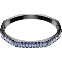 Swarovski - Matrix bangle, Baguette cut, Blue