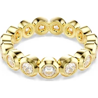 Swarovski - Imber ring, Round cut, White, Gold-tone plated 5714309
