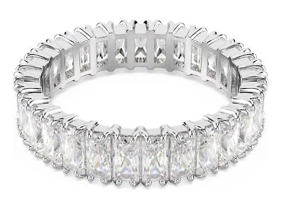 Swarovski - Matrix ring, Baguette cut, White