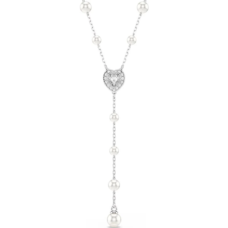 Swarovski - Ariana Grande's SS25 CAPSULE: Pearl "Y" Necklace - 5720855