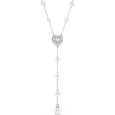 Swarovski - Ariana Grande's SS25 CAPSULE: Pearl "Y" Necklace - 5720855