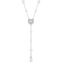Swarovski - Ariana Grande's SS25 CAPSULE: Pearl "Y" Necklace - 5720855