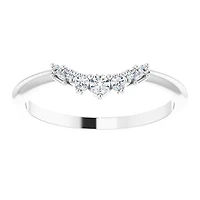14K White, Yellow or Rose Gold 0.33cttw Diamond Ring