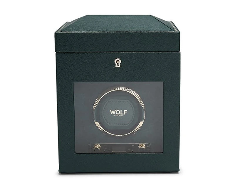 British Racing Single Watch Winder with Storage 