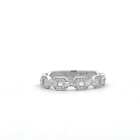 10K White Gold 0.30cttw Diamond Ring - 4 / White gold