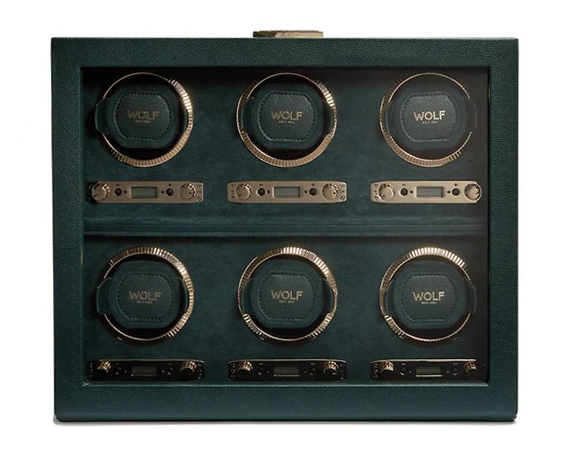 British Racing 6 Piece Watch Winder 