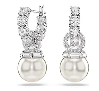 Swarovski Matrix Pearl Pierced Earrings - 5691716/5723778 (SS)