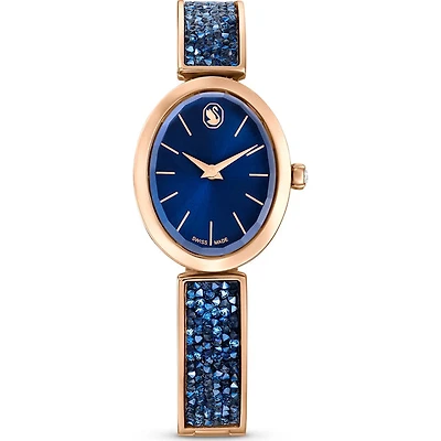 Swarovski Crystal Rock Oval Blue Watch - 5656822