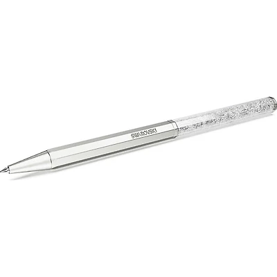 Swarovski Crystalline ballpoint pen, Octagon shape, White, White lacquered 5670198