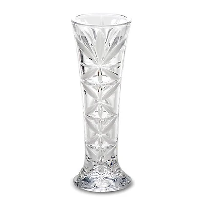 Small Crystal Faceted Bud Vase - GM3770