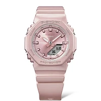 Casio G-Shock Women's Analog Digital Watch GMA-P2100ST-4A, Pearlescent Pink