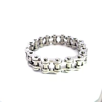 Stainless Steel 14.5mm Bracelet  -  8.5 Inches