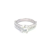 14K White Gold 1.82cttw Diamond Engagement Ring