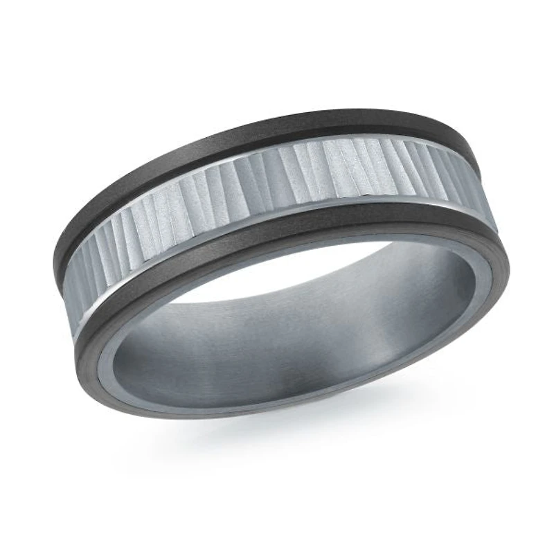 14K White Gold, Tantalum