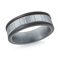 14K White Gold, Tantalum