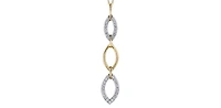 10K White Gold cttw Diamond Pendant
