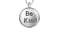Sterling Silver 0.003cttw Diamond Necklace