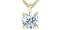 14K Yellow Gold 2.00ct Lab Grown Diamond Necklace