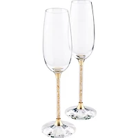 Swarovski Crystalline Toasting Flues Gold - 5102143