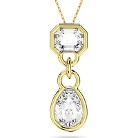 Swarovski Dextera pendant, Mixed cuts, White, Gold-tone plated - 5663339 - Discontinued
