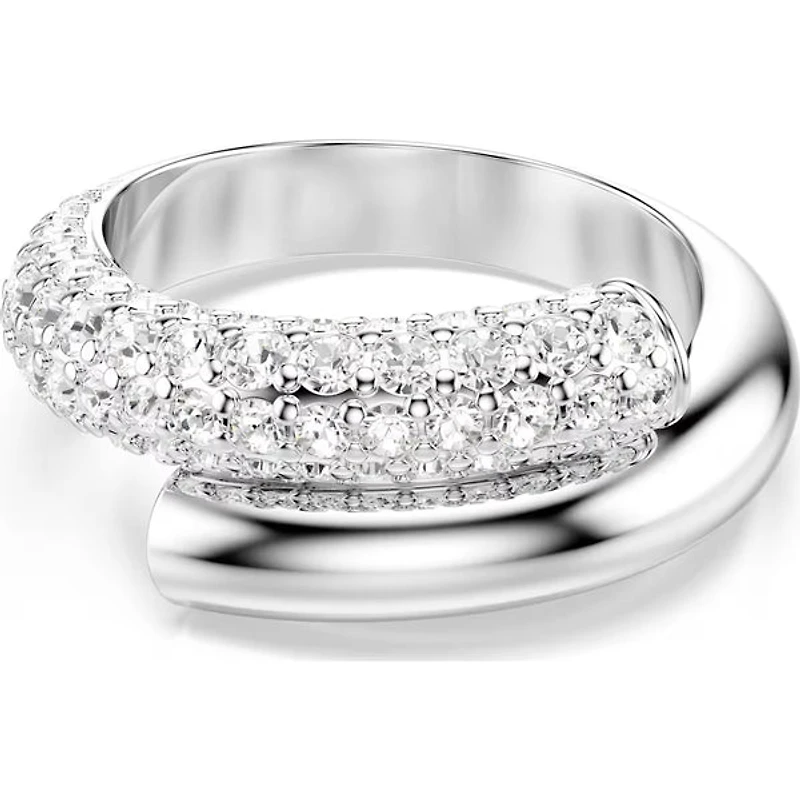 Swarovski - Dextera ring, White, Rhodium plated - 5695934 - 4.5