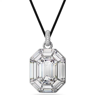 Swarovski - Lucent pendant, Octagon cut, White - 5698526