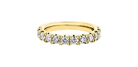 10K Yellow Gold 1.0cttw Diamond Band - 4.5