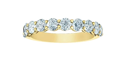 14K Yellow Gold 1.50cttw Lab Grown Diamond Band - /