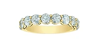 14K Yellow Gold 2.0cttw Lab Grown Diamond Band