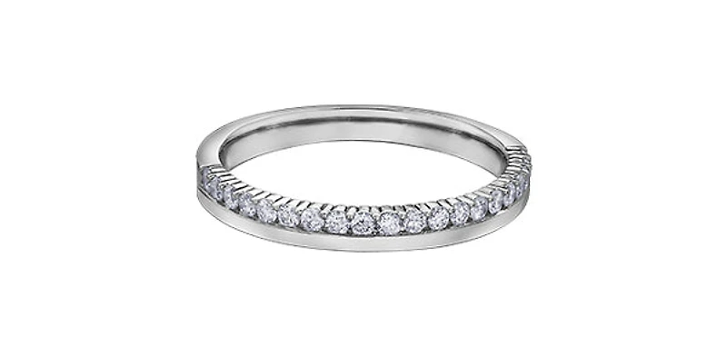 10K White Gold 0.15cttw Diamond Ring
