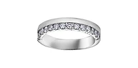 14K White Gold 0.75cttw Diamond Ring