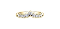 14K Yellow Gold 0.50cttw Diamond Ring - / 4.5