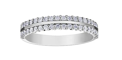 10K White Gold 0.33cttw Diamond Ring