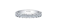14K White Gold 0.55cttw Canadian Diamond Band