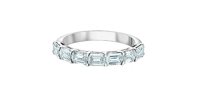 14K White Gold 1.60cttw Lab Grown Diamond Band