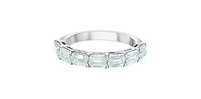 14K White Gold 2.10 cttw Lab Grown Diamond Band - / 4.5