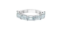 14K White Gold 3.50cttw Lab Grown Diamond Band - 4.5