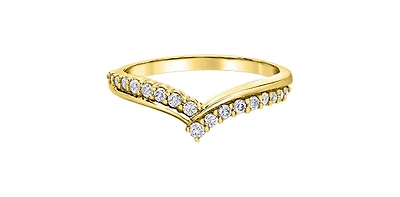 10K Yellow Gold cttw Diamond Ring