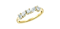 10K Yellow Gold 0.50cttw Lab Grown Diamond Ring - 4 / yellow gold