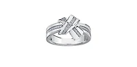 10K White Gold cttw Diamond Ring