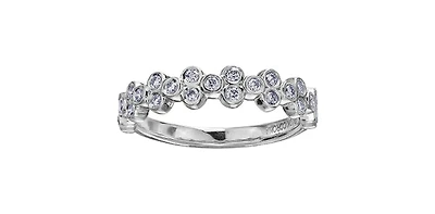 10K White Gold 0.35cttw Diamond Ring