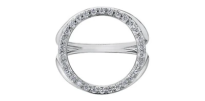 10K White Gold 0.30cttw Diamond Ring