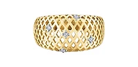 10K Yellow Gold 0.6cttw Diamond Ring